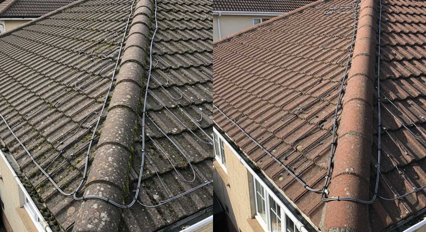 Professional roof heat cable installation in Stafford VA