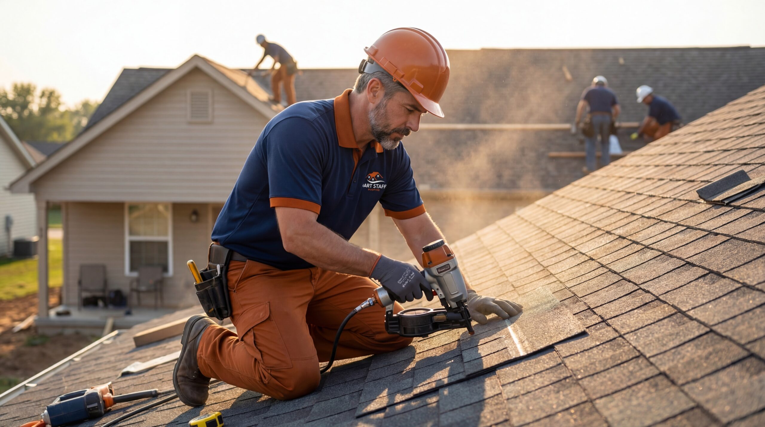 On-Site Consultation Hart Staff Roofing