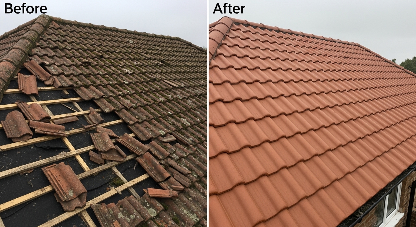 Professional Tile Roof Repair in Stafford VA